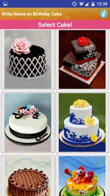 Write Name on Birthday Cake android App screenshot 10